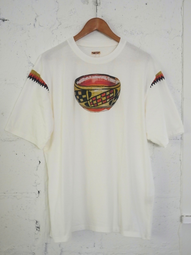 KAPITAL(キャピタル) / 20/-天竺 クルーPAW-WAW-T(メディスンポットpt) / 26SS