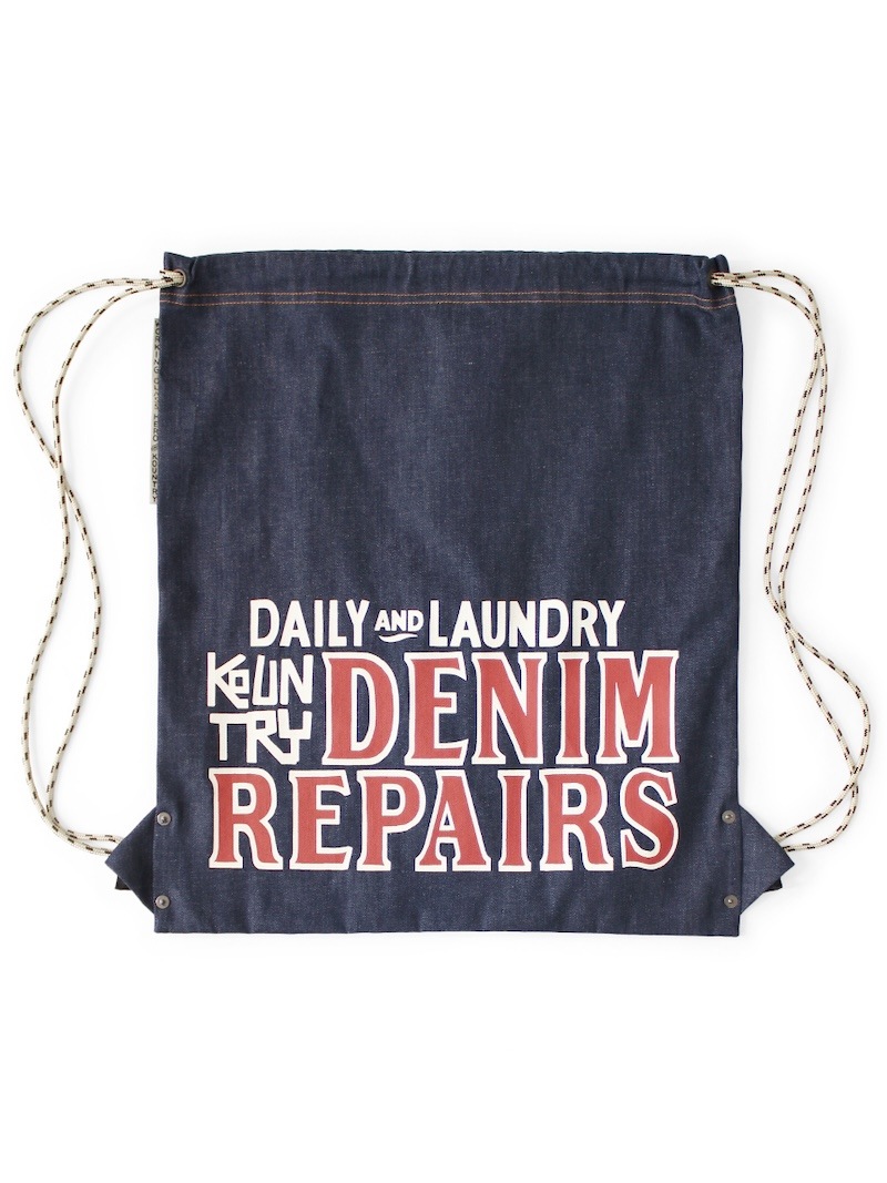 KAPITAL(キャピタル) / 8ozデニム ナップサック(DENIM REPAIRSpt) / 26AW 