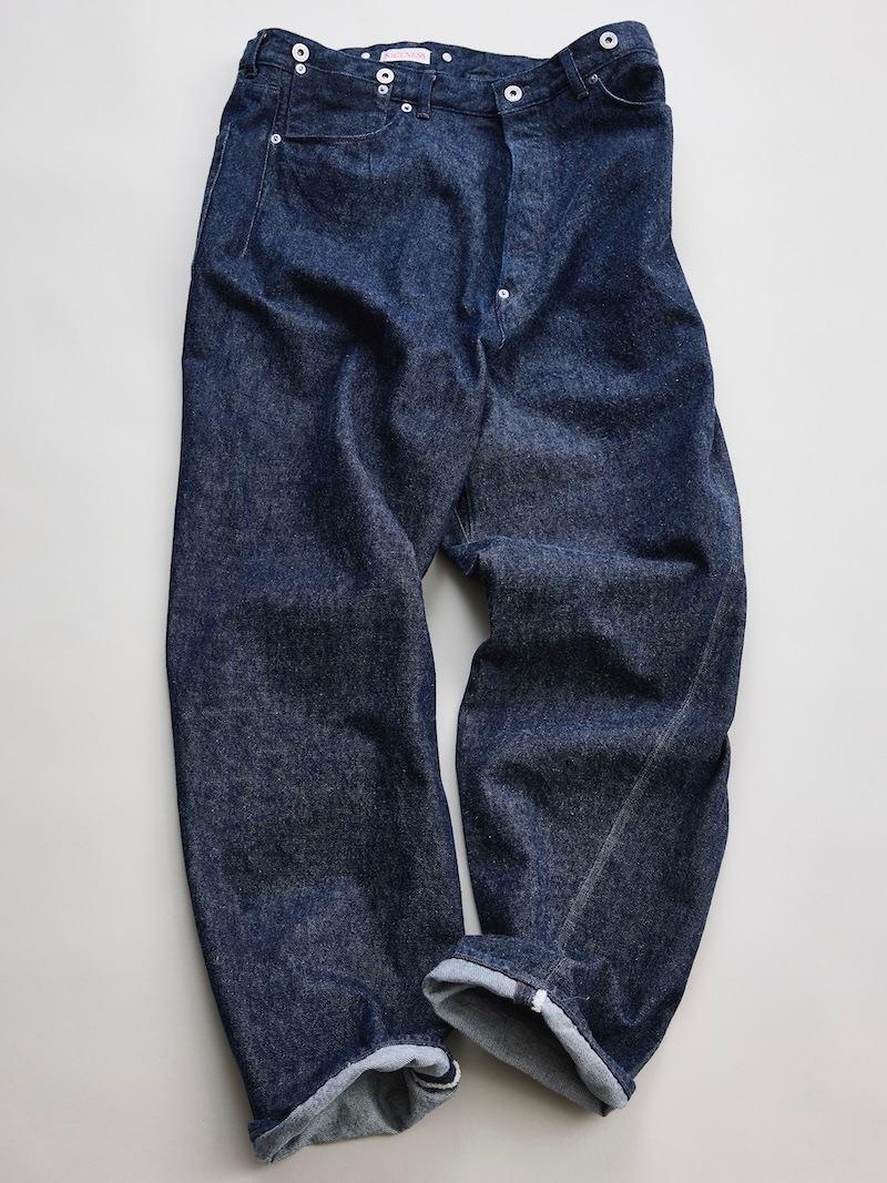 NICENESS(ナイスネス) / SHARKY / シャーキー (ロウデニム ツイストジーンズ) / 26SS