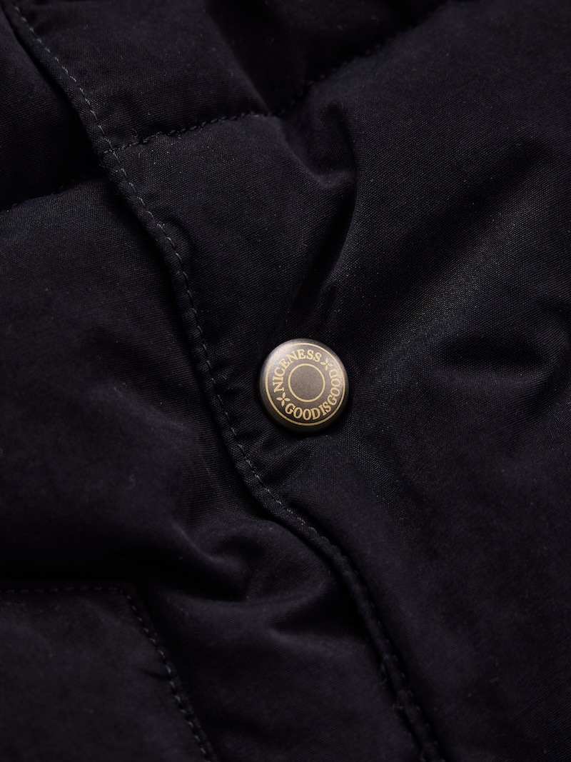 NICENESS(ナイスネス) / ROTHER / ローター (ハインツマンリバーシブルダウンベスト) / BLACK / 26AW