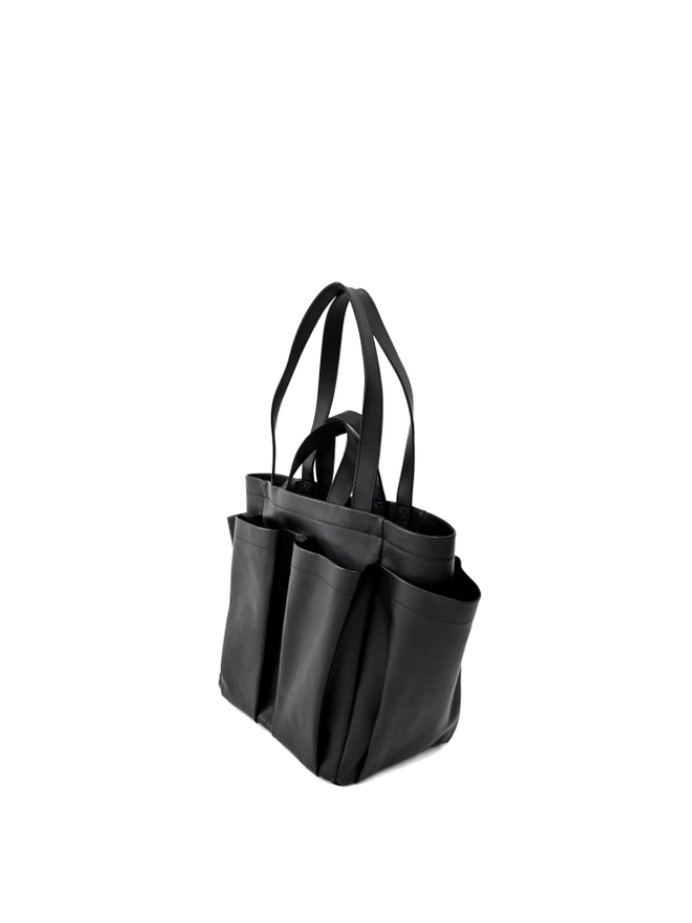 Aeta(アエタ) / LE46 DOUBLE HANDLE TOTE：M (black) 24SS