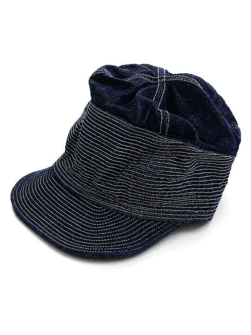 KAPITAL キャピタル 老人と海 キャップ イカリ　刺繍 KAPITAL(キャピタル) / 11.5ozデニム 老人と海CAP / 濃色 / 26SS