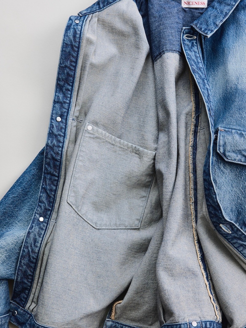 NICENESS#ナイスネス#D.THORNHILL#D.ソーンヒル#26SS NICENESS/ナイスネス】D.THORNHILL / D.ソーンヒル (ディストレスト