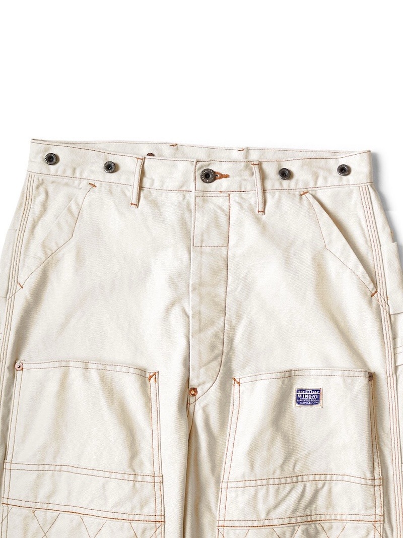 KAPITAL(キャピタル) / 薄キャンバス ランバーパンツ / キナリ / 25AW
