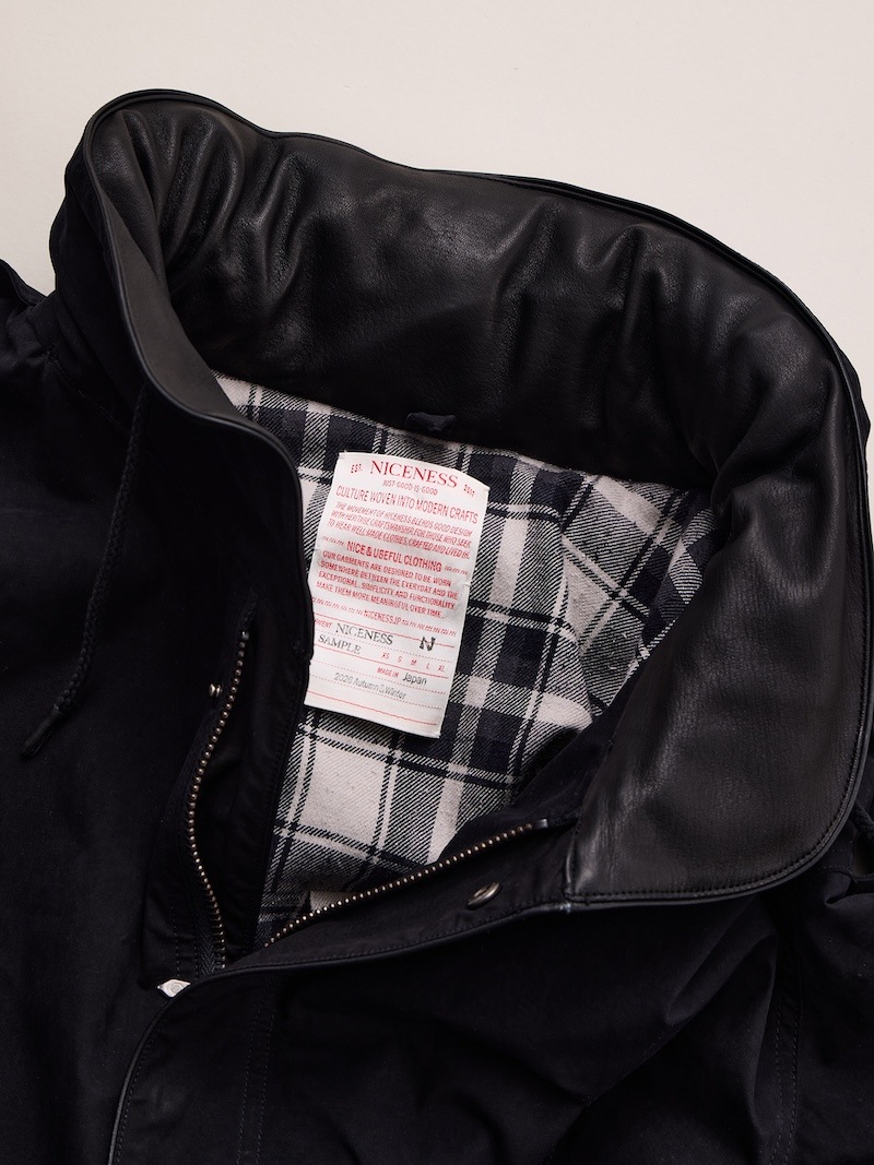 NICENESS(ナイスネス) / DIETER / ディーター (ハインツマンコート) / BLACK / 26AW