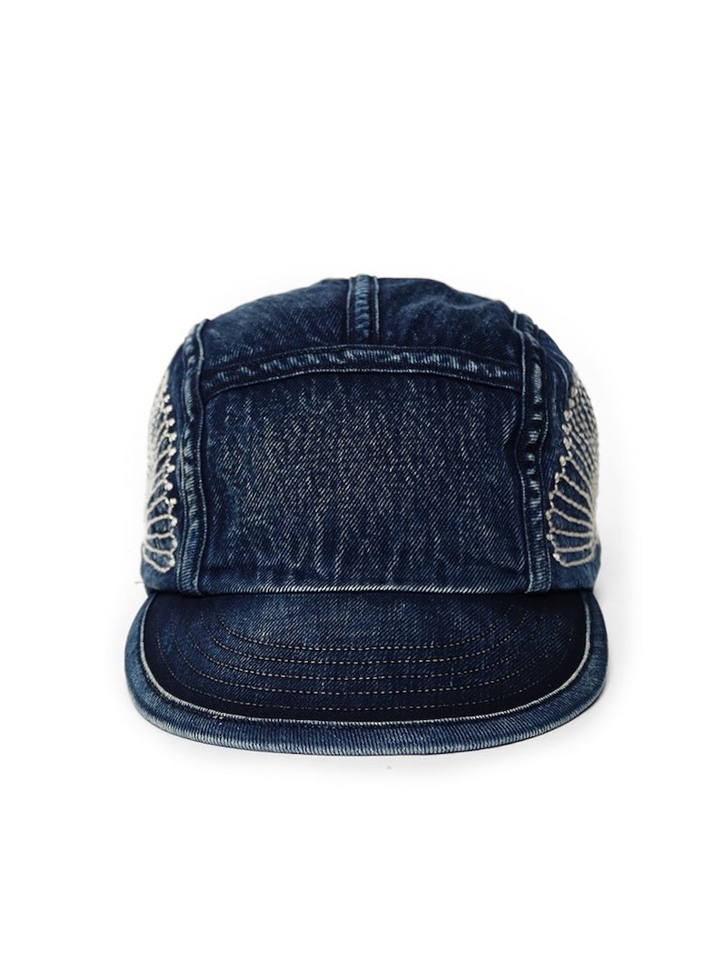 KAPITAL(キャピタル) / 10ozIDG×IDGデニム キャンプCAP (風呂敷刺繍