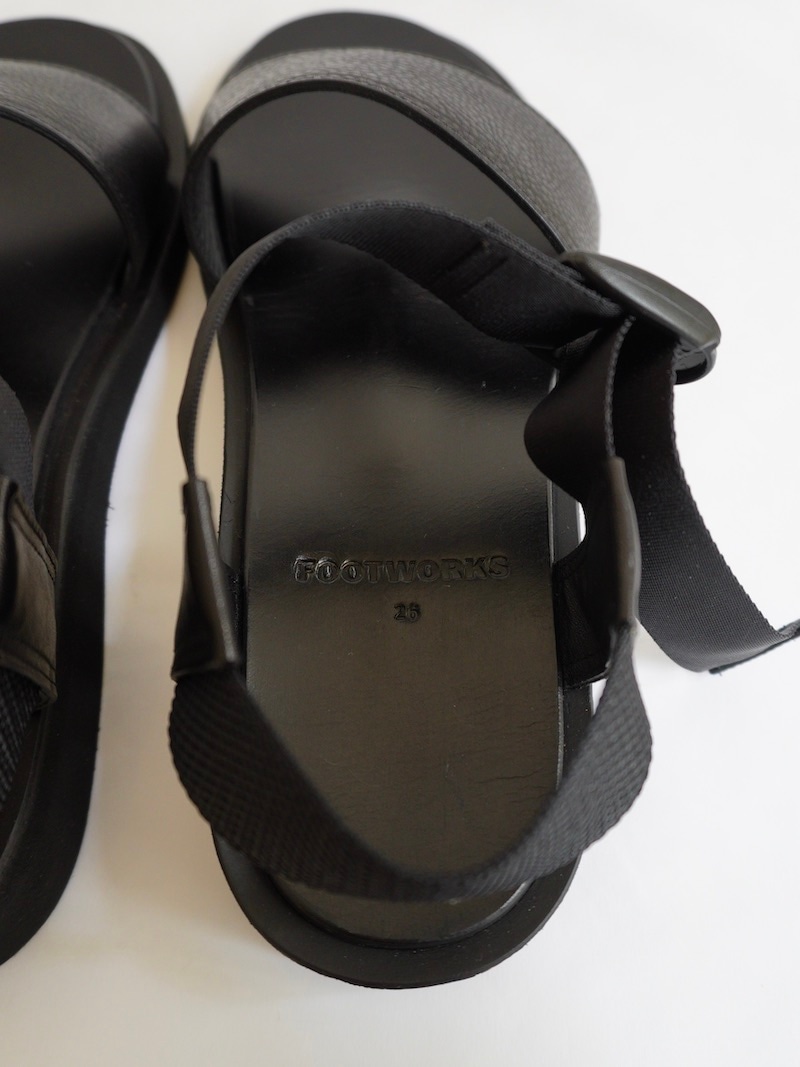 FOOTWORKS / Sandals_Grained leather