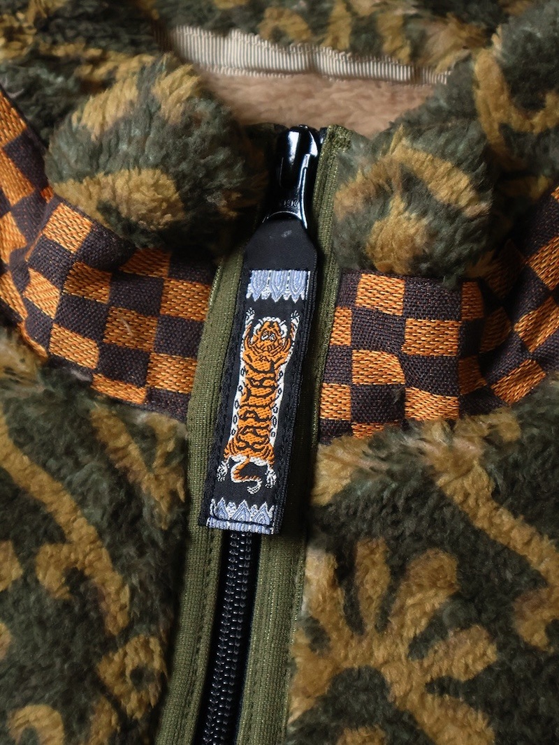 KAPITAL(キャピタル) / ヨセミテアラベスク柄フリース ZIPブルゾン