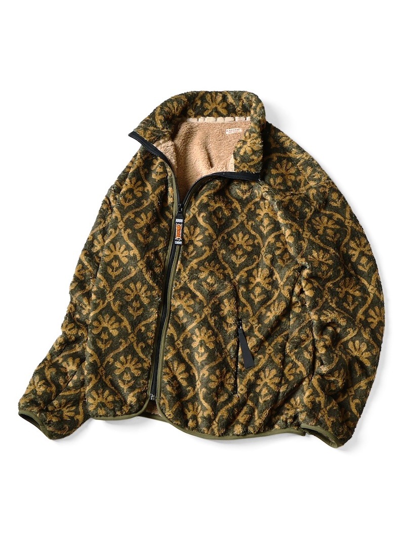 KAPITAL(キャピタル) / ヨセミテアラベスク柄フリース ZIP