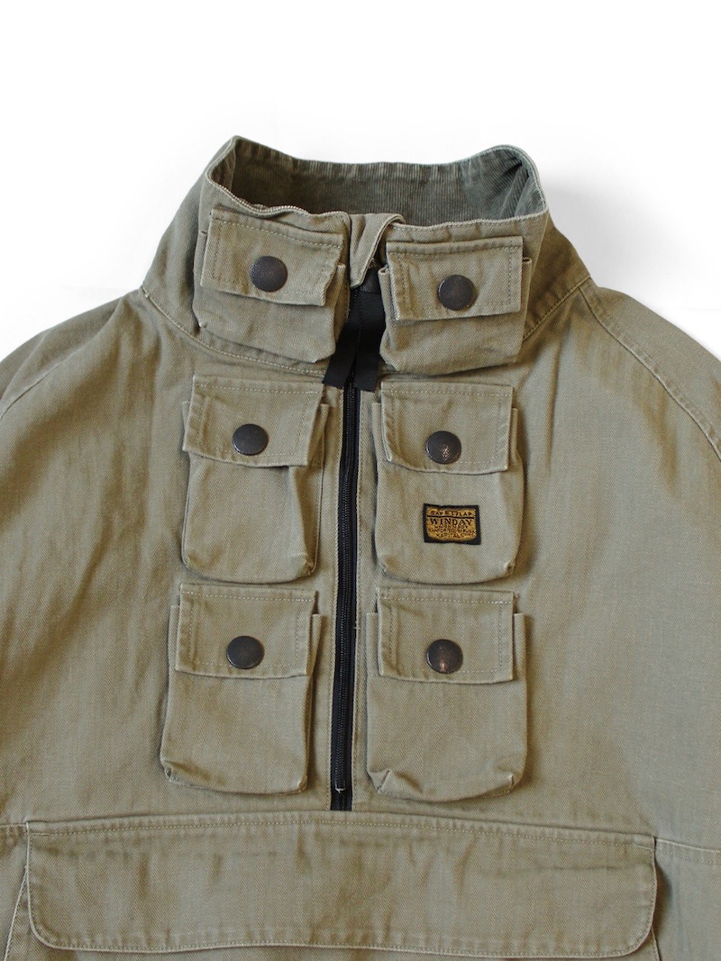 kapital ヘリンボンツイル シャツアノラック KAPITAL][キャピタル][ヘリンボンツイル シャツアノラック][EK-1275