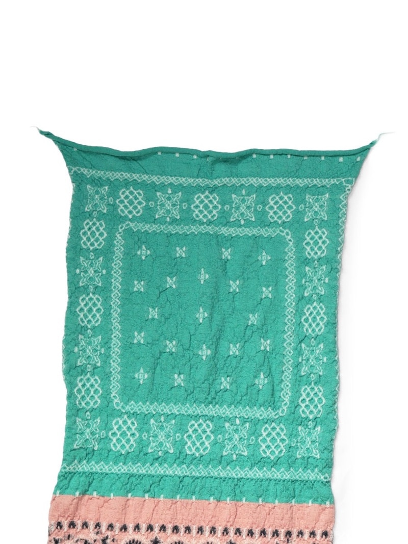 KAPITAL(キャピタル) / 縮絨ウール パステルバンダナクロスHAPPY