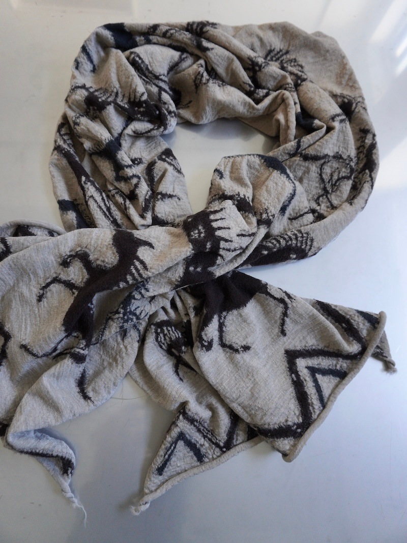 KAPITAL(キャピタル) / 縮絨ウール インディアンペインティング