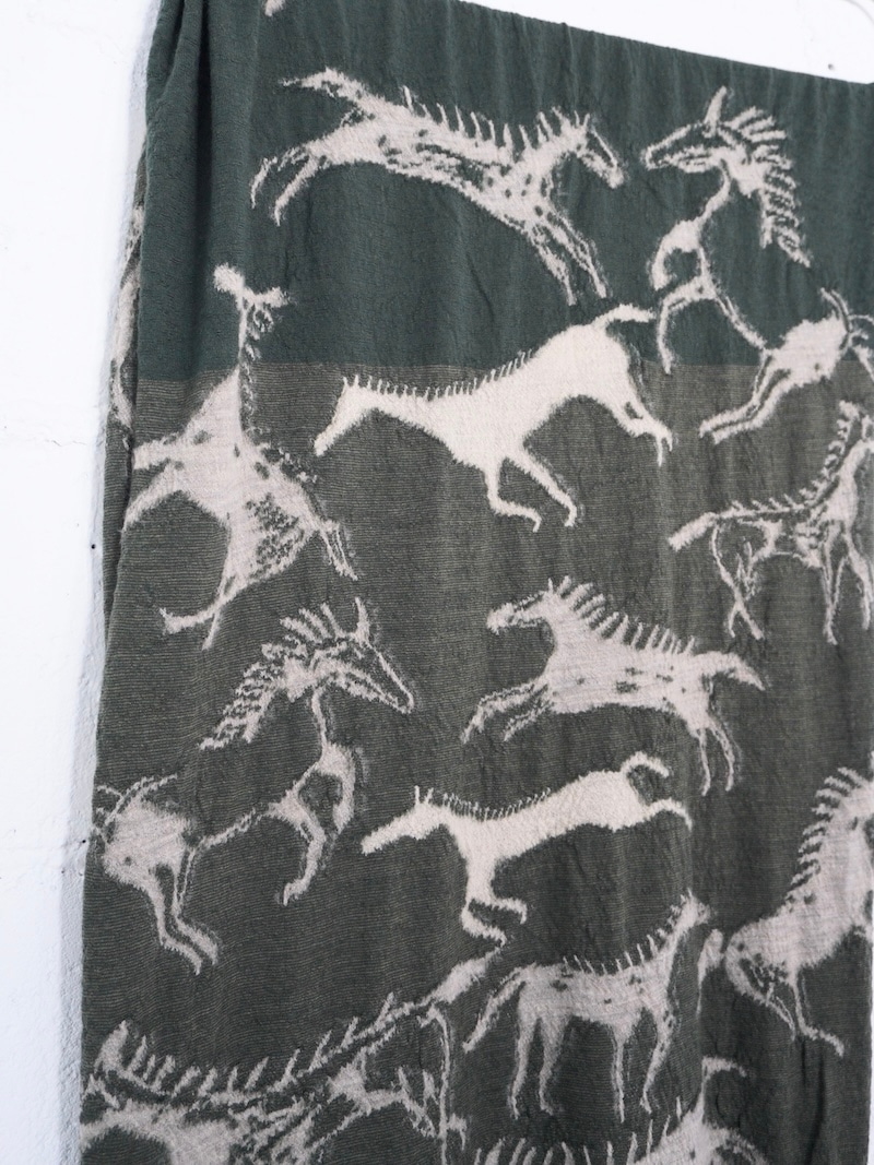 KAPITAL(キャピタル) / 縮絨ウール インディアンペインティング