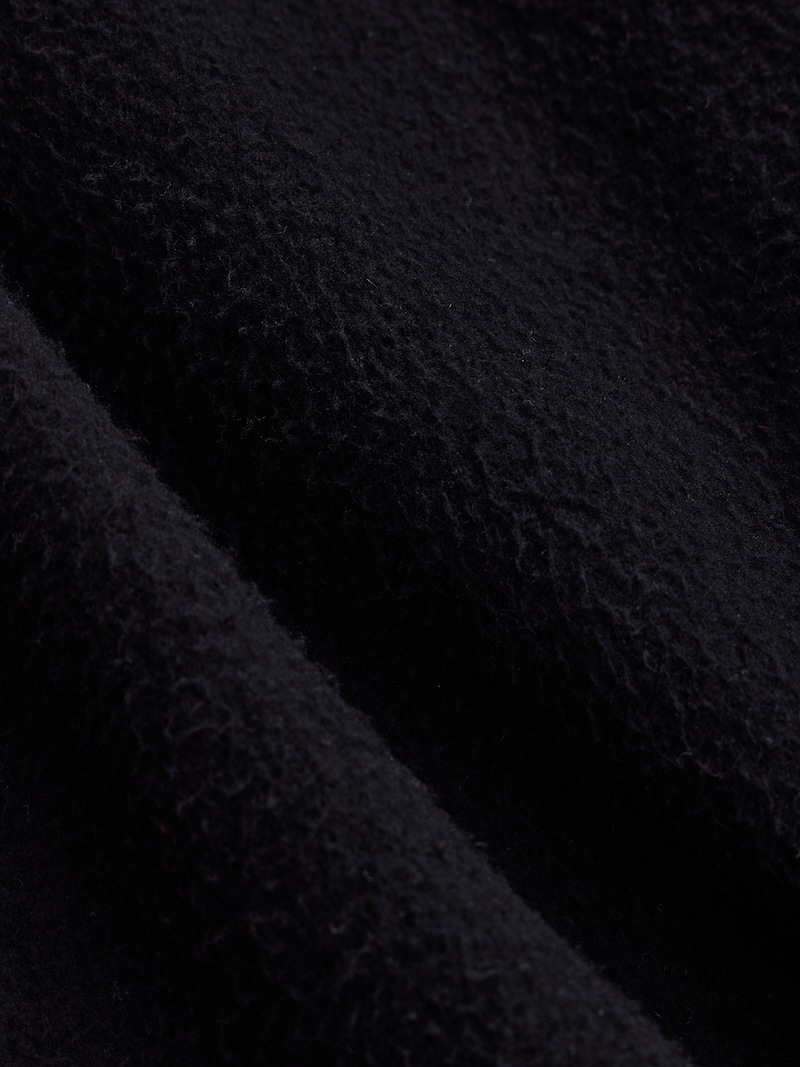 NICENESS(ナイスネス) / S.BAILEY / S.ベイリー (シルクフリースフィールドブルゾン) / BLACK / 26AW