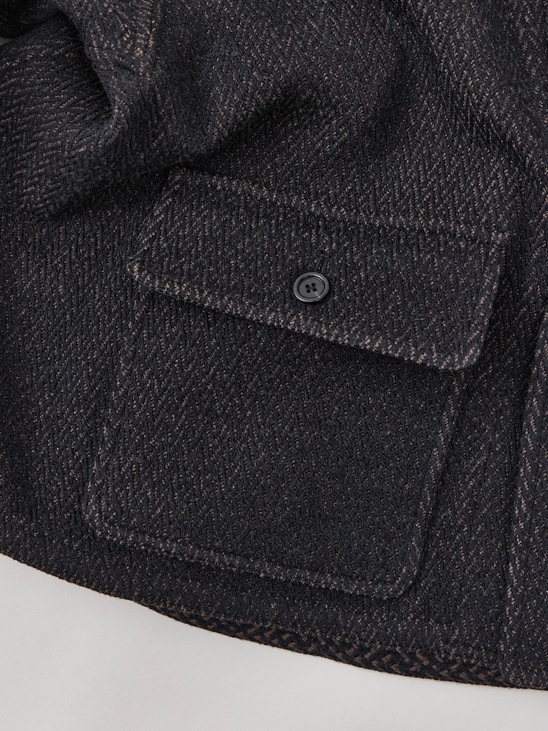 NICENESS(ナイスネス) / H.TWEEDY / H.ツイディー ( リリヤーンヘリンボーン マリンジャケット ) / 25AW