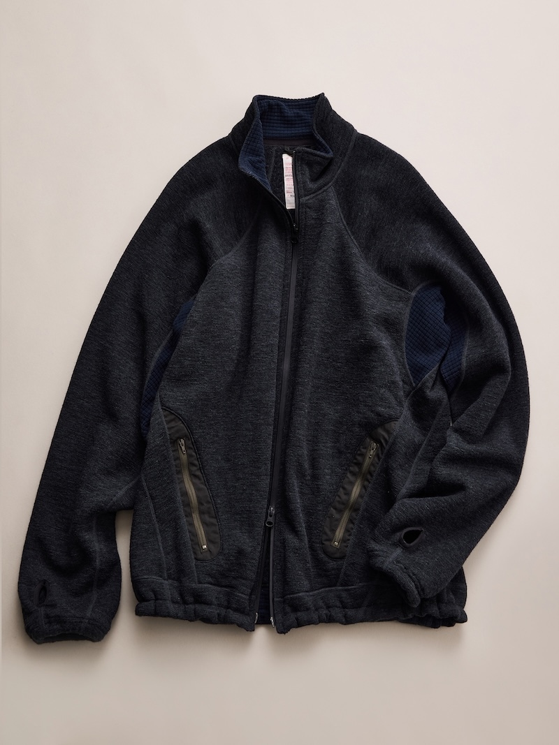 NICENESS(ナイスネス) / BAILEY / ベイリー (ウールフリースフィールドブルゾン) / GRAY / 26AW