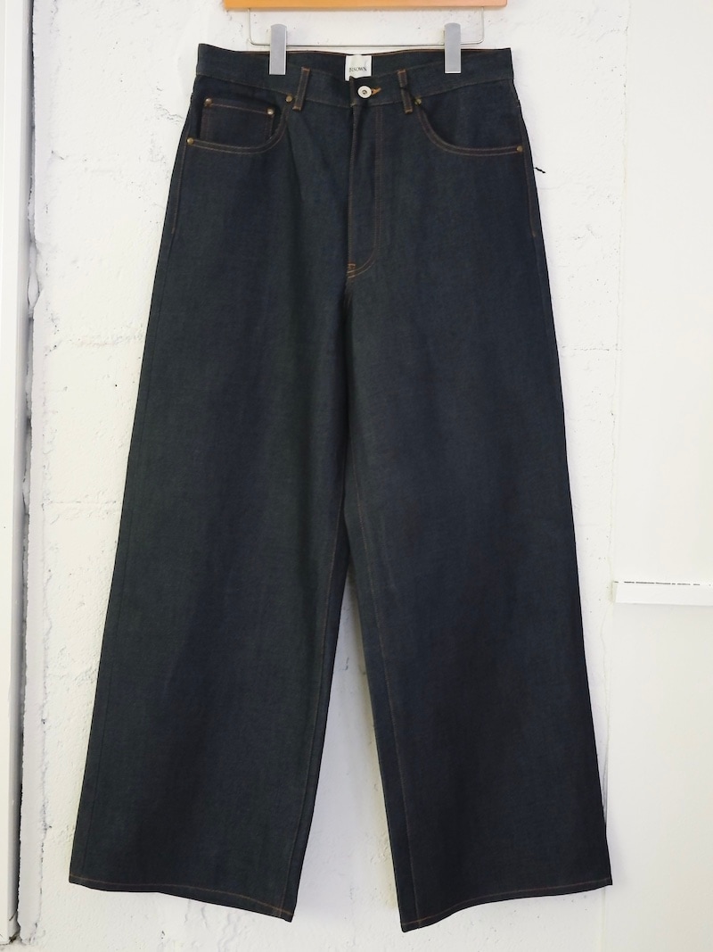 BISOWN (ビソウン) / BISOWN WIDE DENIM / INDIGO RIGID 25AW