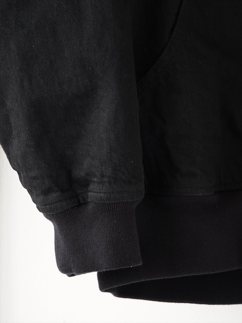 COMOLI(コモリ) / ブラックデニム ジップパーカ 25AW | 商品一覧