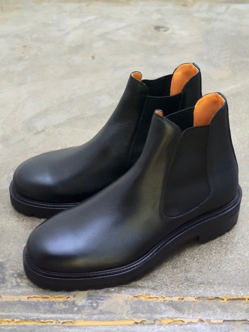 FOOTWORKS/Side Gore Boots in Grain Leather/MENS | 商品一覧,BRANDS