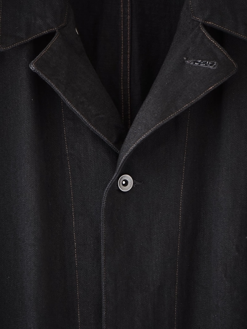 COMOLI(コモリ) / ブラックデニム ワークジャケット 25AW | 商品