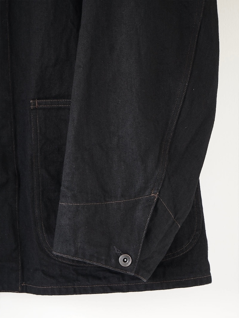 COMOLI(コモリ) / ブラックデニム ワークジャケット 25AW | 商品