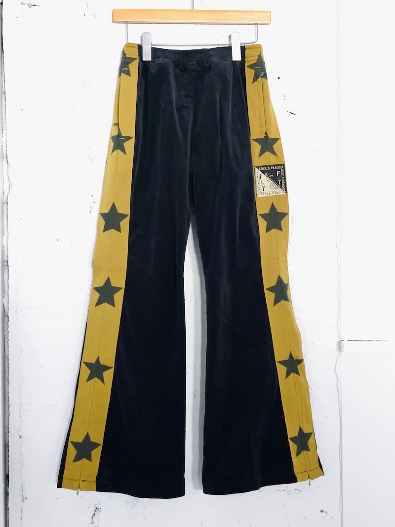 KAPITAL(キャピタル) / 11Wストレッチコーデュロイ トラックパンツ / ブラック / 25AW