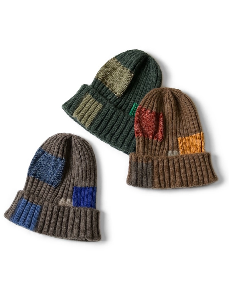 kapital 5G ウール TUGIHAGI ニットキャップ Kapital 5G Wool TUGIHAGI Knit Cap, Brown – Glasswing