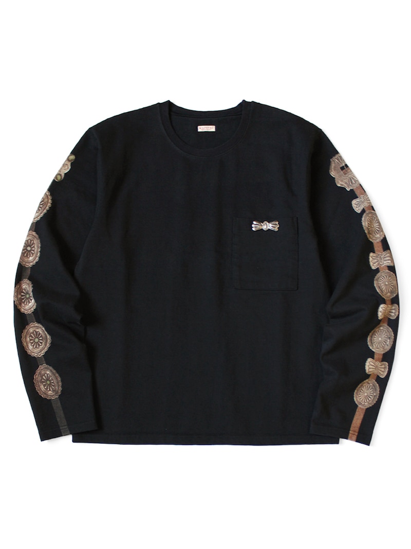 KAPITAL(キャピタル) / 16/-度詰め天竺 クルーポケロンT