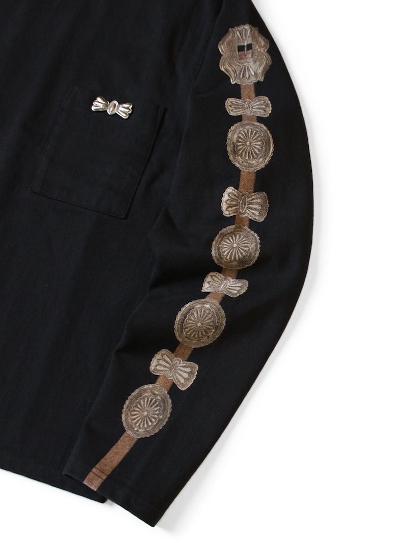 KAPITAL(キャピタル) / 16/-度詰め天竺 クルーポケロンT