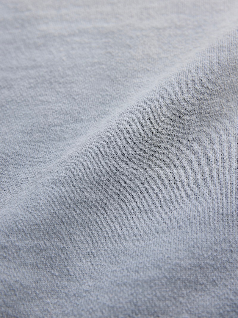 NICENESS(ナイスネス) / NAJA / ナジャ (ディストレスト スウェットプルオーバーダブルフロント) / GRAY / 26SS