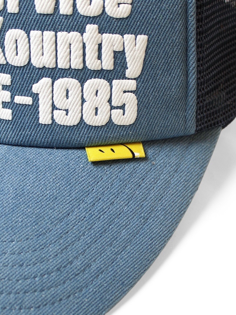 KAPITAL(キャピタル) / DENIM REPAIR SERVICEpt デニムトラックCAP / ネイビー / 26SS