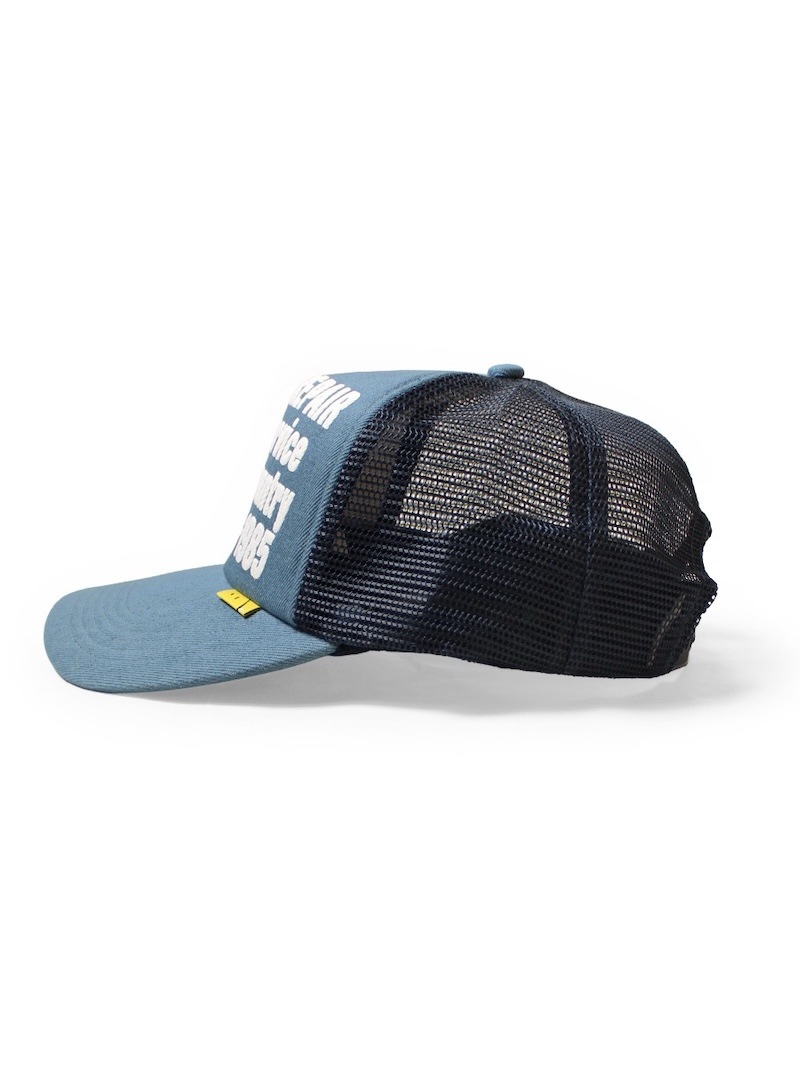 KAPITAL(キャピタル) / DENIM REPAIR SERVICEpt デニムトラックCAP / ネイビー / 26SS
