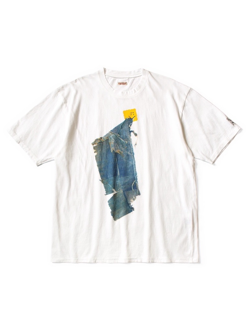 KAPITAL(キャピタル) / 20/-天竺 クルーT(PECKISH BORO PIECE) / 26SS 