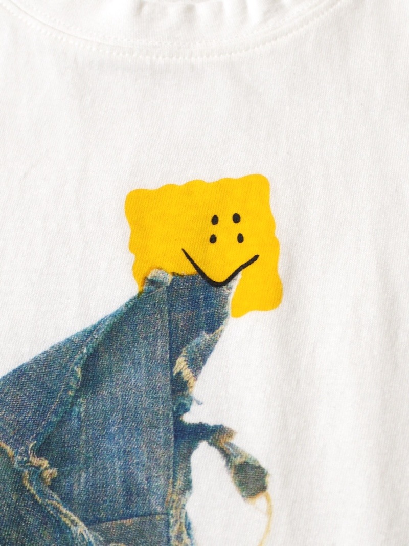 KAPITAL(キャピタル) / 20/-天竺 クルーT(PECKISH BORO PIECE) / 26SS 