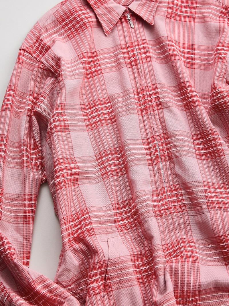 NICENESS(ナイスネス) / GIGLI / ジリ (ロングジップ プルオーバーシャツ) / RED / 26SS