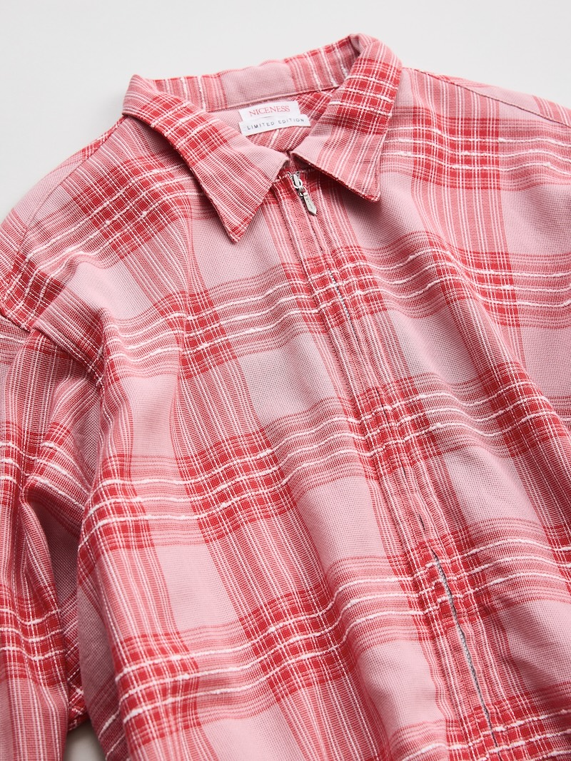 NICENESS(ナイスネス) / GIGLI / ジリ (ロングジップ プルオーバー