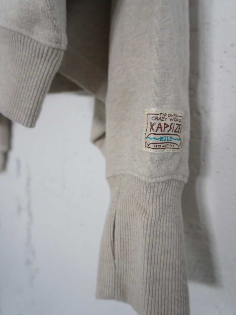 KAPITAL(キャピタル) / 裏毛 ラグランデビルフードパーカー(KAPSIZE RULEpt) / TOPキナリ 25AW