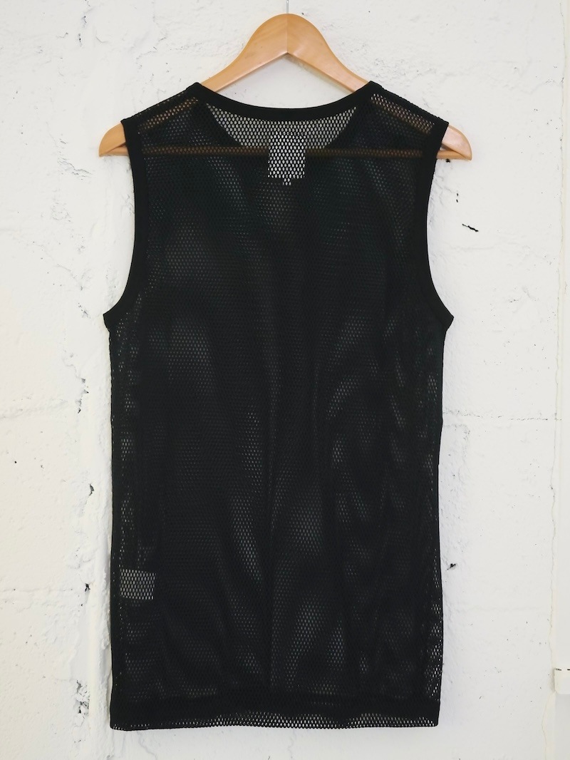 BLACKBIRD 25ss タンクトップ BLACKBIRD (ブラックバード) / mesh tank top (black) 26SS | 商品一覧