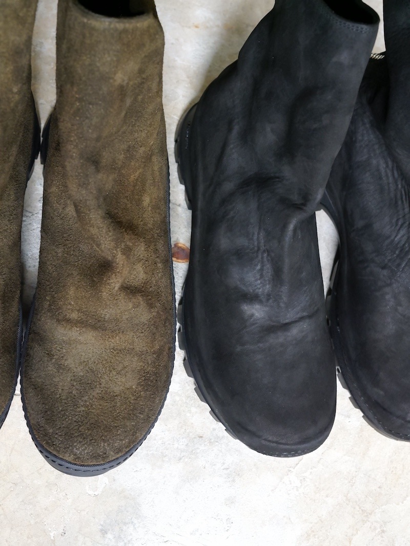 COMOLI(コモリ) / GUIDI別注 VS バックジップブーツ / BLACK 25AW