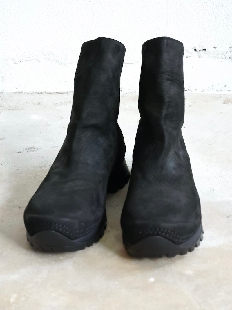 COMOLI(コモリ) / GUIDI別注 VS バックジップブーツ / BLACK 25AW