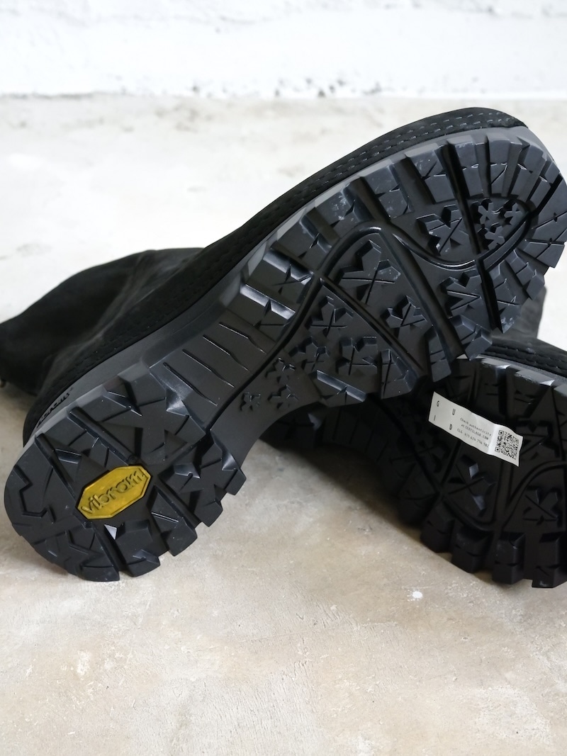 COMOLI(コモリ) / GUIDI別注 VS バックジップブーツ / BLACK 25AW