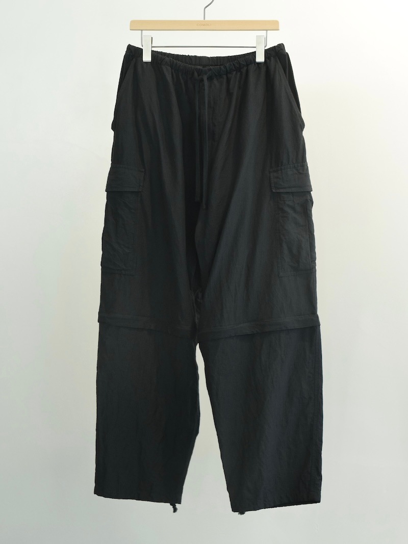 COMOLI(コモリ) / リップストップ コンバーティブル6Pパンツ 26SS