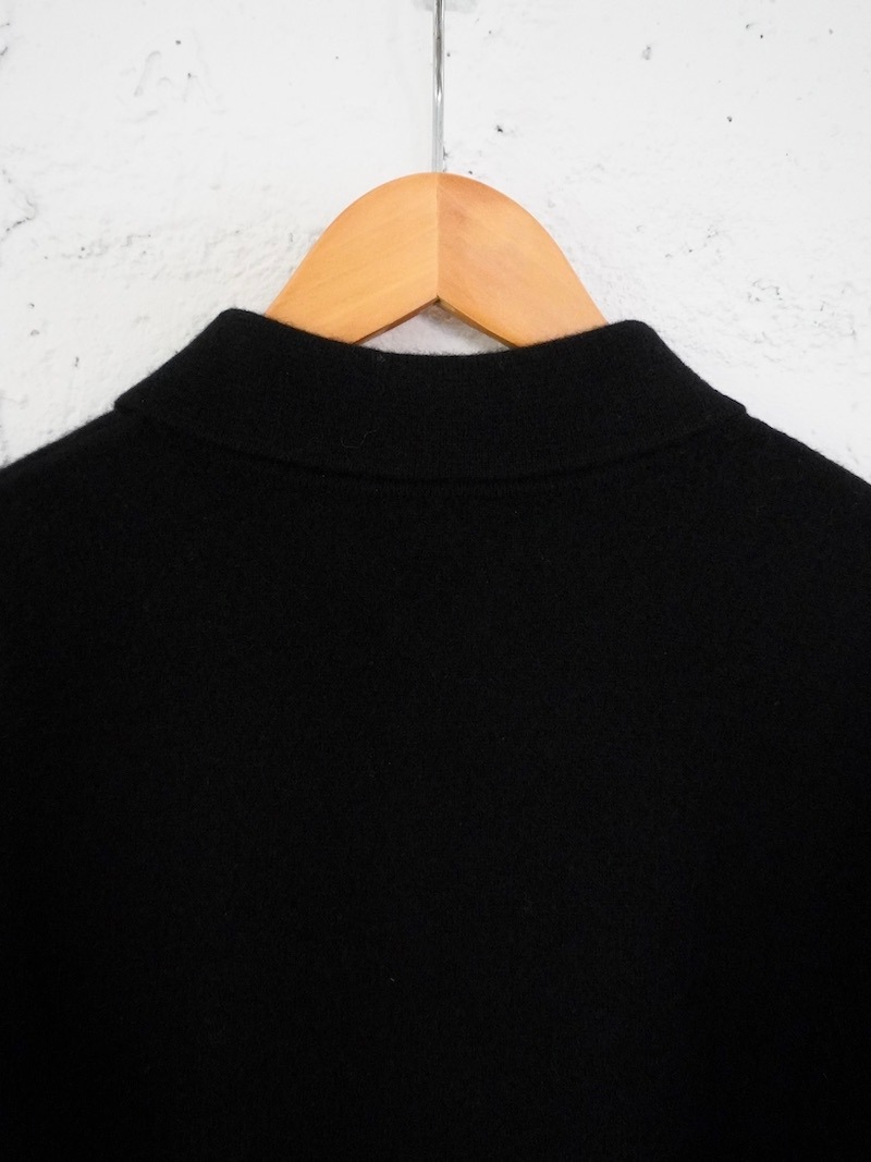 BISOWN (ビソウン) / CASHMERE KNIT SHIRTS CARDIGAN (WOMENS) / BLACK 25AW