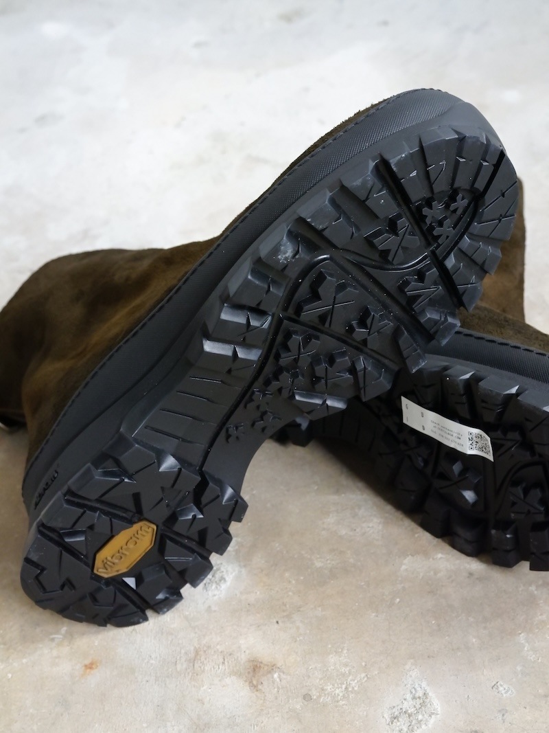 COMOLI(コモリ) / GUIDI別注 VS バックジップブーツ / BROWN 25AW