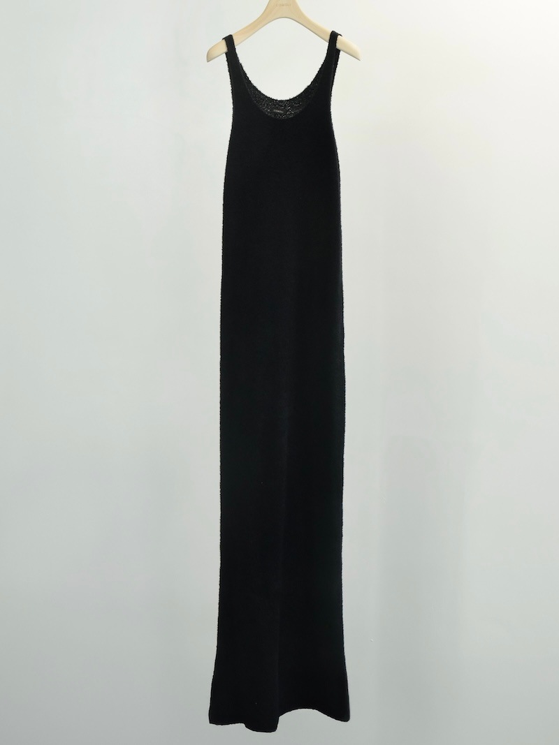 COMOLI(コモリ) / コットンシャギー ノースリーブニットドレス 26SS