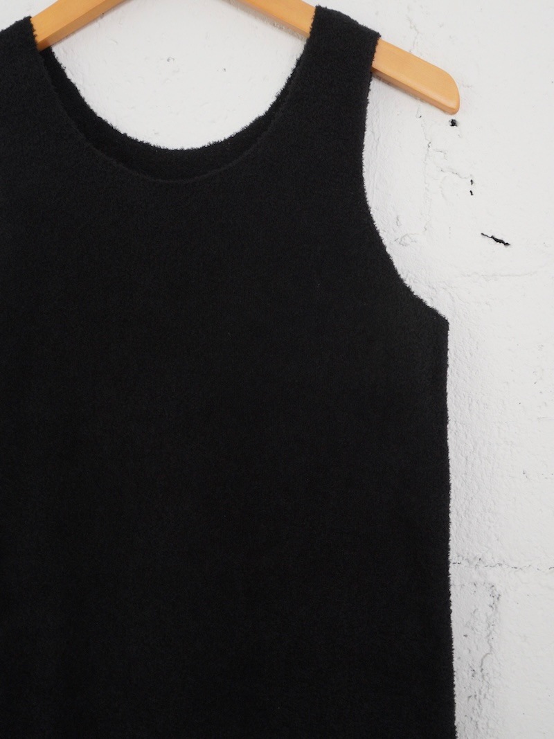 COMOLI(コモリ) / コットンシャギー ノースリーブニットドレス 26SS