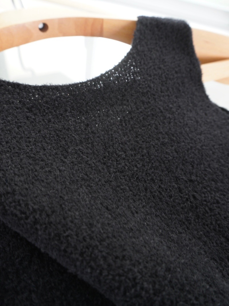 COMOLI(コモリ) / コットンシャギー ノースリーブニットドレス 26SS