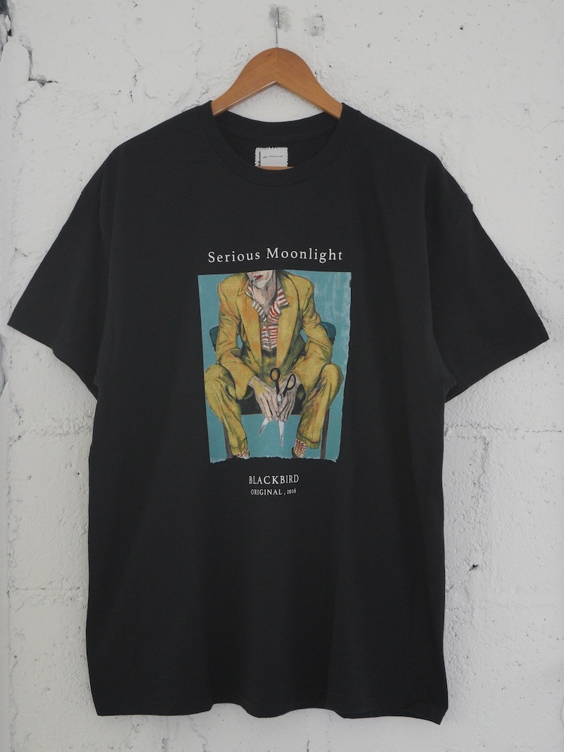 BLACKBIRD (ブラックバード) / short sleeve cut sewn 01 (black) 26SS