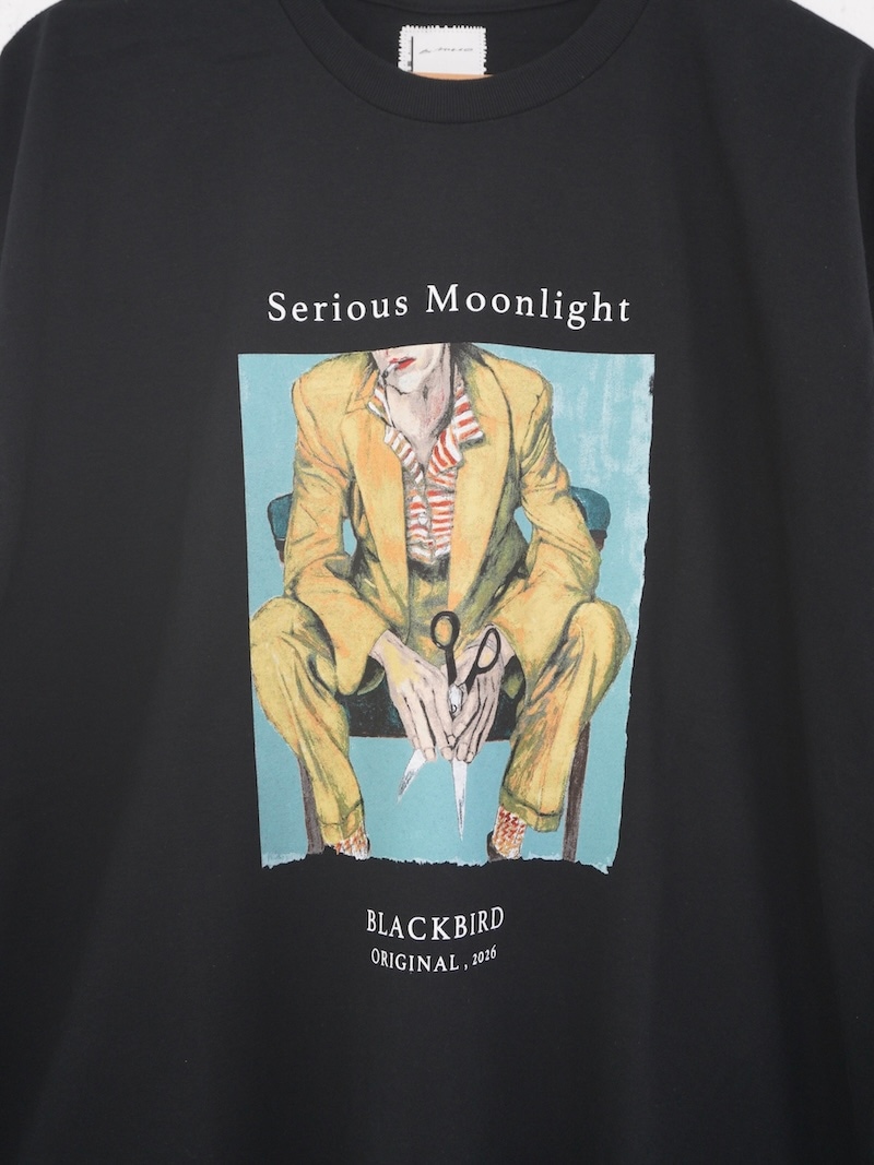 BLACKBIRD (ブラックバード) / short sleeve cut sewn 01 (black) 26SS