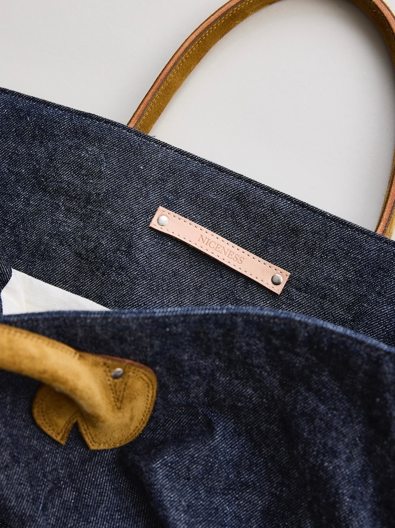 NICENESS(ナイスネス) / T.APHEX / T.エイフェックス (ロウデニム NNシャーリンングバッグ) / 26SS